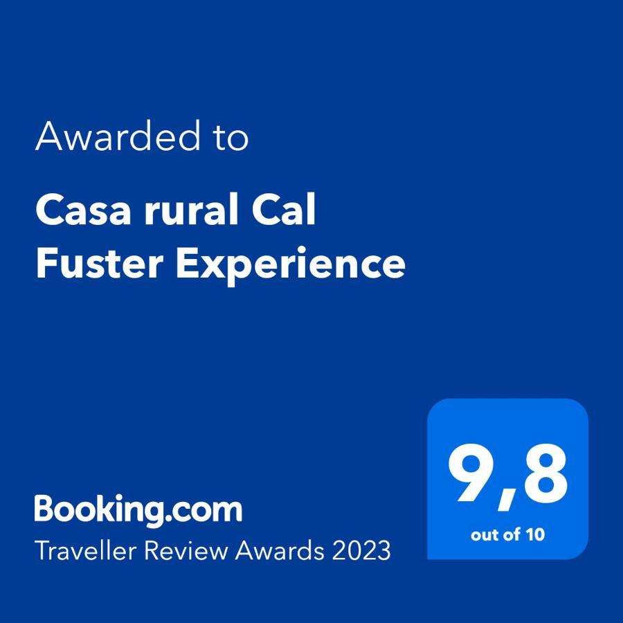 Casa Rural Cal Fuster Experience Terrades Ngoại thất bức ảnh